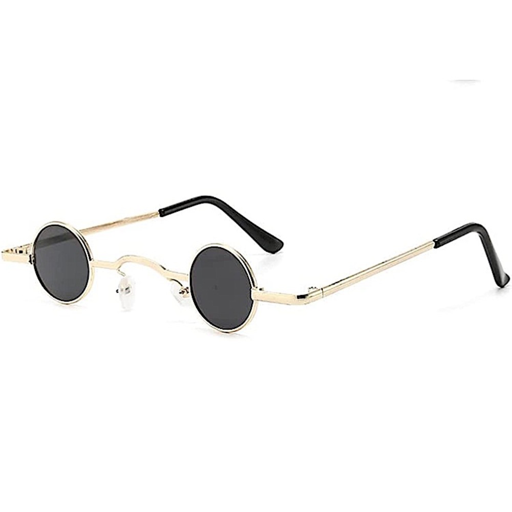UNISEX Vintage Hippy Small Circle Sunglasses